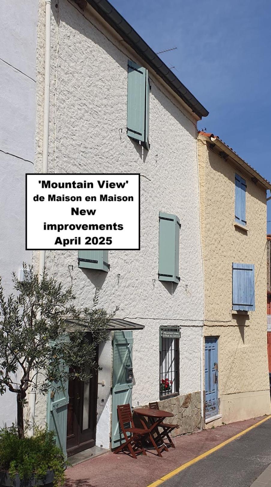 Mountain View - De Maison En Maison Sorède Eksteriør bilde